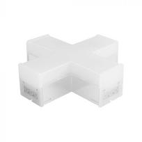 12W LED X formos linijinio šviestuvo sujungimas, baltas, 6500K