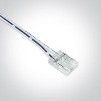 COB LED juostos maitinimo šaltinis - kabelis, 8mm