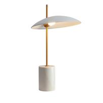 4W LED stalo šviestuvas VILAI, baltos/aukso/marmuro sp., 3000K
