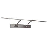 13,5W LED sieninis veidrodžio šviestuvas CAMILA, nikelio sp., 3000K