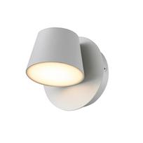 6W LED sieninis šviestuvas KUOLA, baltas, 3000K