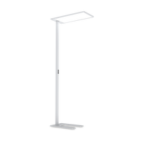 76W LED pastatomas šviestuvas COMFORT, baltas, 3000K, dimeriuojamas, su judesio/šviesos davikliu