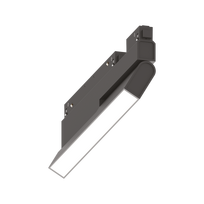 7W LED linijinis šviestuvas į magnetines sistemas EGO, juodas, 3000K, dimeriuojamas
