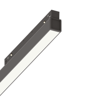 13W LED linijinis šviestuvas į magnetines sistemas EGO, juodas, 3000K, dimeriuojamas