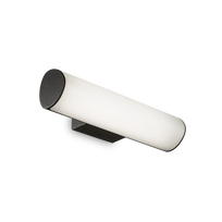 9,5W LED sieninis fasado šviestuvas ETERE, juodas, 3000K, IP44