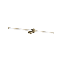 13W LED veidrodžio šviestuvas FILO, žalvario sp., 3000K, IP44