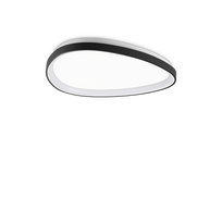 27W LED paviršinis šviestuvas GEMINI, juodas, 3000K, dimeriuojamas