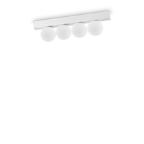 12W LED paviršinis šviestuvas PING PONG, baltas, 3000K