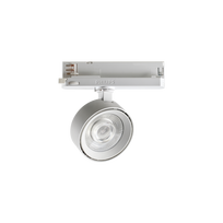 22W LED šviestuvas į 3 fazių bėgelį POV, baltas, 3000K