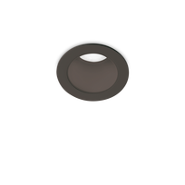5W LED įleidžiamas šviestuvas QUARK, juodas, 3000K