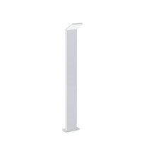 9W LED pastatomas lauko šviestuvas STYLE, baltas, 4000K, IP54