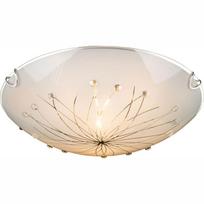 Lubinis šviestuvas GLOBO CALIMERO I, 2 x E27, 60W, su stiklu, ø30 x 6,5 cm
