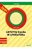 Lietuvių kalba ir literatūra. Užrašai 2 klasei, 3 dalis (pagal 2022 m. BUP). Serija TAIP!