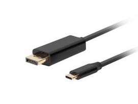 LANBERG Cable USB-C M ->DisplayPort M 3m 4K 60Hz black