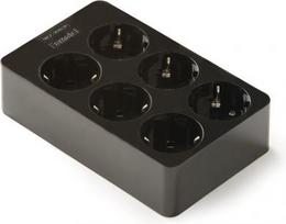 Extension 6 sockets, black FM2506N | 8429760421191