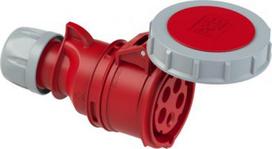 CEE connector 5x32A (3P+N+PE) IP67 red 2252-6 | 9003399131028
