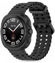 Juoda apyrankė Samsung Galaxy Watch Ultra 2024 / 2025 (47mm) laikrodžiui "Tech-Protect Iconband Pro"