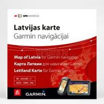 Jana Seta Latvijas karte Garmin navigācijai priedas GP16925
