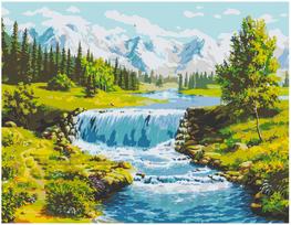 Piešimo rinkinys Nuostabi gamta 40x50