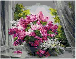 Piešimo rinkinys Vasaros ryto žavesys 40x50