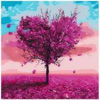Piešimo rinkinys Širdis 3 40x40