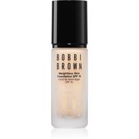 Bobbi Brown Weightless Skin Foundation SPF 15 Mini ilgai išliekantis matinio efekto makiažo pagrindas drėkinamojo poveikio atspalvis Warm Ivory 13 ml