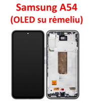 Samsung A54 ekranas (OLED) su rėmeliu