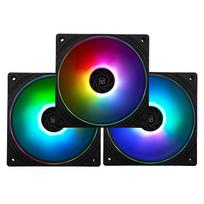 Korpuso aušintuvai Thermalright 120mm ARGB TL-S12-S X3 JUODI 3vnt
