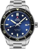 Swiss Military SMA34106.02 Mens Watch Automatic Diver 42mm 20ATM - Laikrodis vyrams