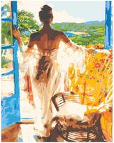 Piešimo rinkinys pagal skaičius Rytinis pabudimas 40x50