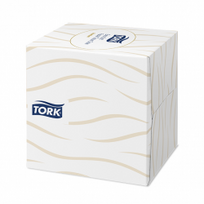 Tork kosmetinės premium servetėlės veidui F1 2sl. kubas