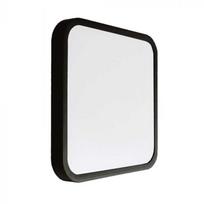 Sieninis šviestuvas 24W LED paviršinis šviestuvas, kvadratinis, juodu korpusu, 6500K, IP44