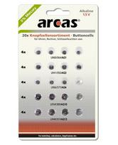 Rinkinys be gyvsidabrio „ARCAS" 20 vnt.