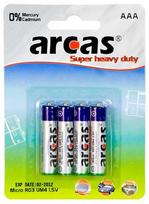 Elementai „ARCAS" AAA LR03, 4 vnt.