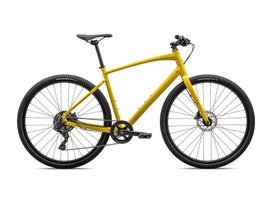 Specialized Sirrus X 2.0 - miesto dviratis (GLOSS SULPHUR / SATIN REFLECTIVE BLACK LIQUID METAL)