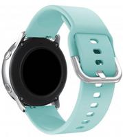 Mėlyna silikoninė 22mm apyrankė laikrodžiams "Silicone Strap TYS"