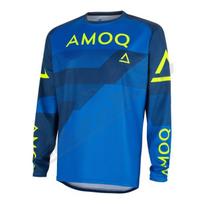 Off Road Marškinėliai AMOQ Ascent Strive V2 Mėlyni