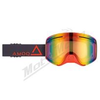 Krosiniai / Sniego akiniai AMOQ Vision Vent+ Magnetic Pilka / Raudona (Veidrodinis stikliukas)