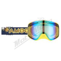 Krosiniai / Sniego akiniai AMOQ Vision Vent+ Magnetic Beer (Veidrodinis stikliukas)