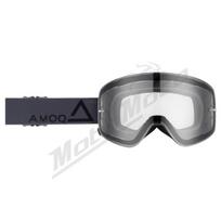 Krosiniai / Sniego akiniai AMOQ Vision Magnetic Tamsi Pilka / Juoda (Skaidrus stikliukas)
