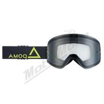 Krosiniai / Sniego akiniai AMOQ Vision Magnetic Black-HiVis (Skaidrus stikliukas)