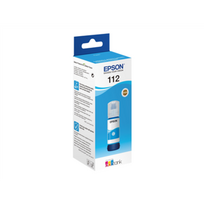 EPSON 6LB 112 EcoTank Pigment Cyan ink bottle