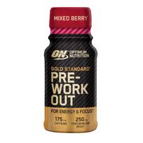 Optimum Nutrition Gold Standard Pre-Workout Shot 60ml. - Mixed berry skonis