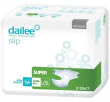 Sauskelnės suaugusiems Dailee Slip Premium Super L/XL, 30 vnt.