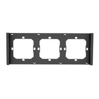 Sonoff Frame for switch M5 80 triple, 3-fold M5-3C-80-F (graphite/black)