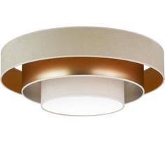 Duolla - LED lubinis šviestuvas LUNETA LED/26W/230V diametras 60 cm 4000K smėlio spalva/auksas