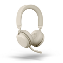 Ausinės Jabra Evolve2 75 USB-A Beige