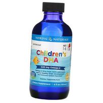 Omega 3 vaikams, DHA skystis vaikams, Nordic Naturals (67352006) 119ml Strawberry