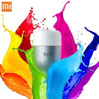 XiaoMi Yeelight Colorful Bulb E27 Smart WIFI nuotolinio valdymo pultelis Spalvinga temperatūra Romantiška lempos lemputė Tunable  multicolour