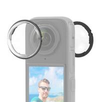 Insta360 X4 PULUZ Rotation PC Lens Guard apsauginis dangtelis (Skaidrus) skaidri